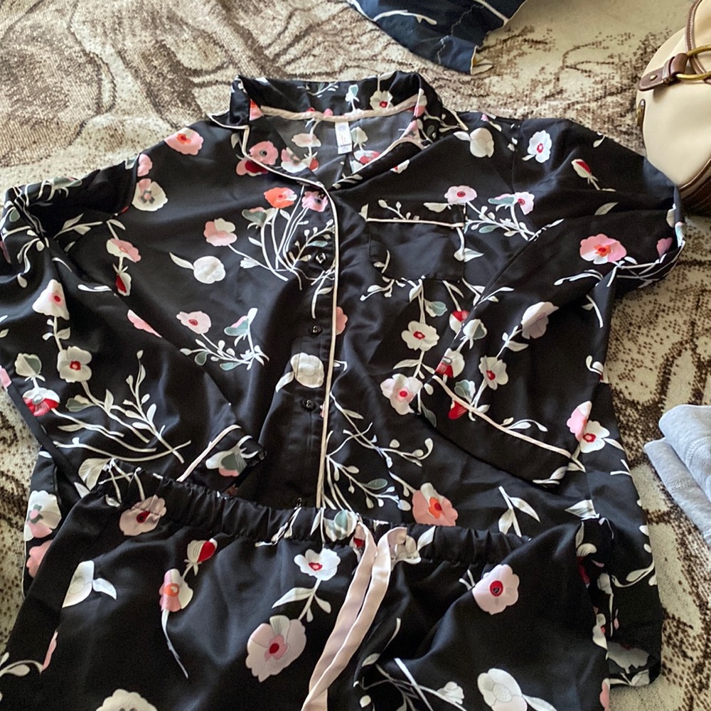 Silk like pj set from target